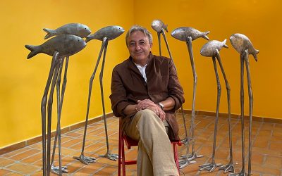 LA MIRADA DIVERSA: ESTE VERANO BLAS MIRAS CON ‘LA NUBE ROJA’ EN EL MUSEO DEL MAR